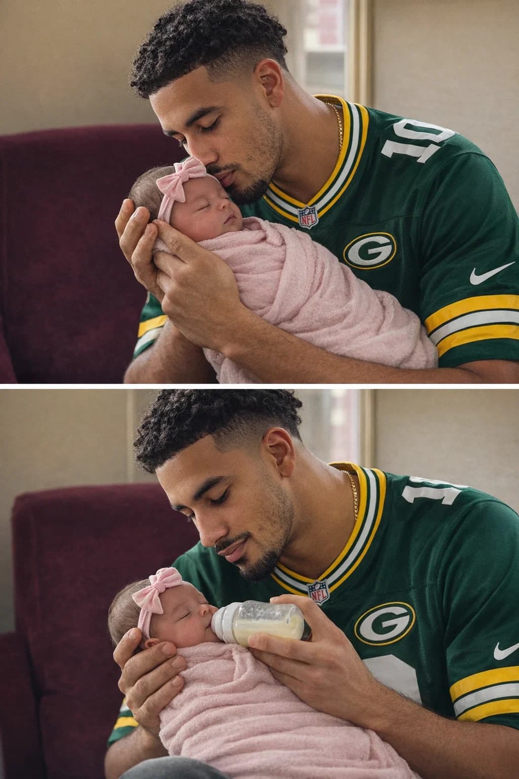 Jordan Love’s announcement of becoming a father for the first time has deeply moved his fans. The NFL star, long admired for his leadership and compassionate heart, shared the heartwarming news of his growing family with a name that holds profound meaning. The name he chose for his newborn daughter carries a deep significance, reflecting Jordan Love’s love and life journey. paupau